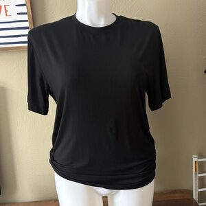NWOT- Comfrt Black Short Sleeve Women's Tee
